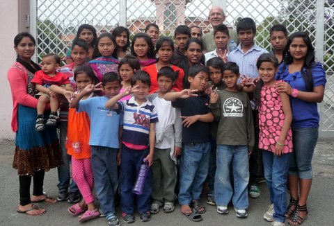 The Humanitarian Concern Centre (HCC) an orphanage in Kathmandu in Nepal